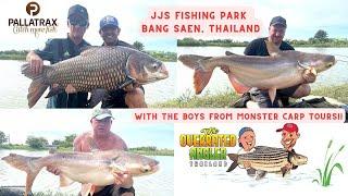 Fishing in Thailand - The Overrated Anglers - JJS fishing park Bang Sean with the Monster carp boys.