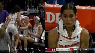 HEATED Teammates Taurasi & Skylar Diggins-Smith SEPARATED On Bench After Argument! | Phoenix Mercury