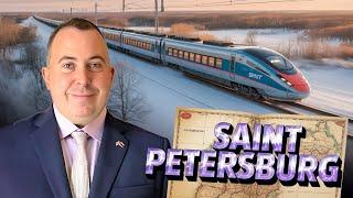 Russia’s Venice!  Sapsan Train + River Cruise in Stunning Saint Petersburg 