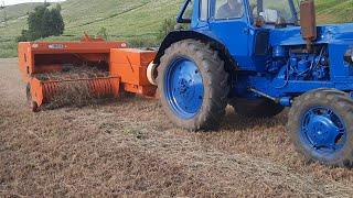 Работа тюкового пресс-подборщика Сипма Z-224