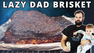 The EASIEST pellet grill BRISKET I ever made