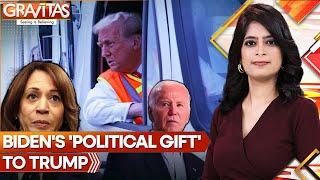 Trump Turns Biden's 'Garbage' Gaffe Into Campaign Gold | Will It Cost Harris the Election?| GRAVITAS