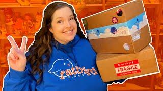 DOUBLE Vintage Mystery Box Unboxing!!! Featuring: @FatBirdFinds & @claudiacayevintage