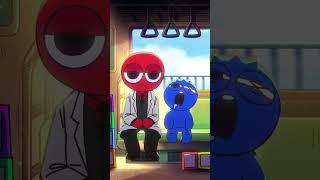 Blue and Reds past2 #rainbowfriends #roblox #shorts