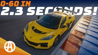 Chevrolet Corvette ZR1 Can Go From 0-60 MPH in 2.3 Seconds!