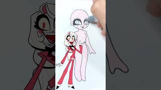 Charlie Morningstar | Hazbin Hottel | How To Make Paper Doll | Diy Paper Doll #hazbinhotel #gacha