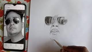 sudesh rajasthani sketch drawing @sudeshrajasthani how to draw sketch jhlko bikaner