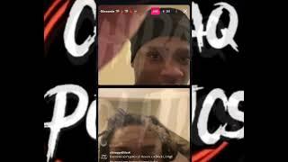 Lil Noonie IG Live After The 4Block Lil Mari Situation Showing Merch | Glockboy Stank Joins