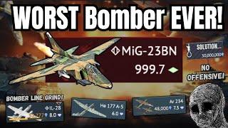 Grind for the WORST Bomber in War Thunder!(Why this plane Even EXIST?! | Painful Experience...