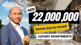 Inside a 22 Million Dirhams Duplex Apartment | Damac Bay by Cavalli