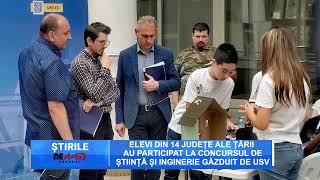 Elevi din 14 județe ale țării au participat la concursul de știință și inginerie găzduit de USV