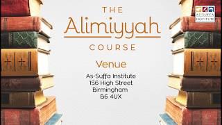 The Alimiyyah Course | As-Suffa Institute