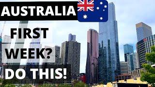 First Week in Australia? You MUST DO THIS