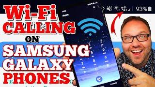 How to Turn on WiFi Calling on Samsung Galaxy Phones - S20 A51 A71 A50 A70 and More