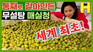 초간단 무설탕 매실청 담그는 법! 믿고 보는 2024 김소형표 매실청! 그 어디서도 볼 수 없었던 특급 레시피 대공개