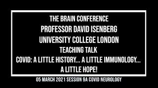 The Brain Conference 2021: Teaching Talk: David Isenberg