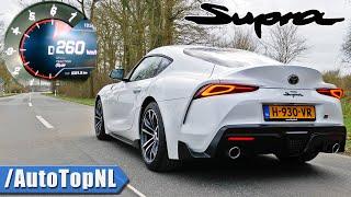 Toyota Supra 2.0T ACCELERATION TOP SPEED & SOUND by AutoTopNL