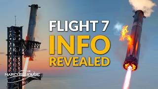 Starship Flight Test 7 Info Revealed and Approval Came Early!?