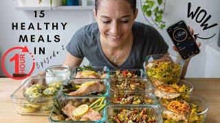 15 Healthy Meals In 1 Hour | Episode  2