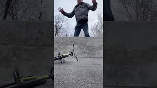 Back at it again with the bike trickery #bmx #bmxtricks #opticalillusion