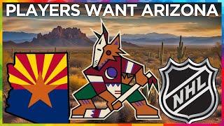 NHL Players want Arizona Coyotes BACK