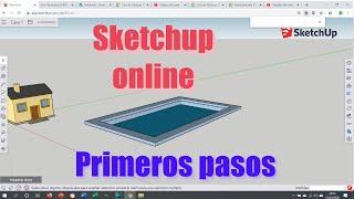 SketchUp online - Tutorial 1 - Primeros pasos