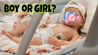 Cheap Silicone Drink & Wet Doll Box Opening Full Body Silicone Baby️ (the dolls aren't real)