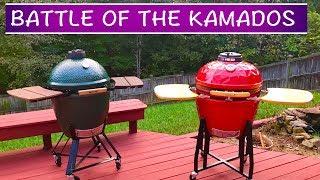 Big Green Egg vs. Vision Grill - BATTLE OF THE KAMADOS