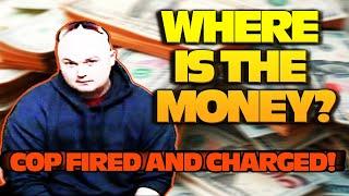 Cop fired, decertified and charged for cashing his ex's $3000 check and blowing it with his new girl