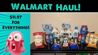 Walmart haul! 10/16/24! Everything for $11.97!! 4 freebies! Read pinned comment! Woops 