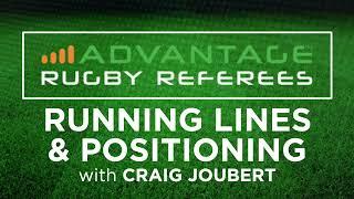 Rugby Referee Positioning & Running Lines