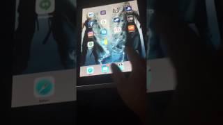 Final Fantasy VII Advent Children themed iPad 4 upgraded