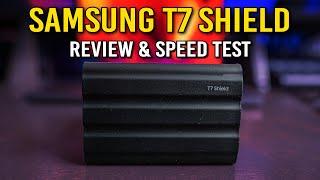 Samsung T7 Shield SSD Review & Speed Test: 4TB Hard Drive of Fast, Durable, Secure Storage!