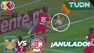 ¡ANULADO! Tigres había marcado | Tigres 0-0 Toluca | Liga Mx Femenil AP2022 -Cuartos | TUDN