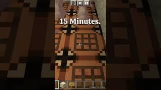 Minecraft: Traps At Different Times (Worlds Smallest Violin) #shorts 