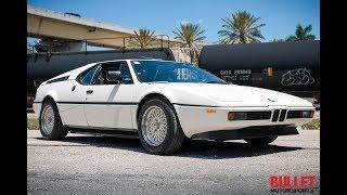 1981 BMW M1 *Bullet Motorsports Inc* 453 produced.