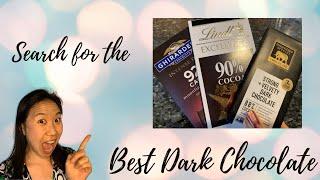 Dark Chocolate Taste Test // Lindt, Ghirardelli, Endangered Species