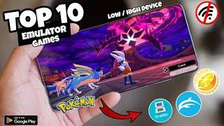 Pokemon Top 10 Emulator Games 2024 OfflineHigh Graphics