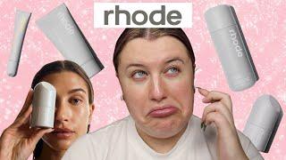 I USE ONLY RHODE SKINCARE FOR A MONTH  RHODE SKIN REVIEW | Hannah Tyson