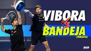 VIBORA VS BANDEJA (forzata)  Quando giocare una o l'altra? | Tutorial Padel Italiano 