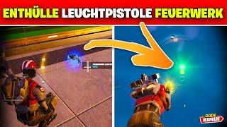 Enthülle Spieler indem du mit der Leuchtpistole Feuerwerk abfeuerst Fortnite Geburtstags Aufgabe