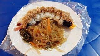 광장시장 / 원조누드치즈김밥 / Cheese Gimbap / Korean Street Food / Gwangjang Market