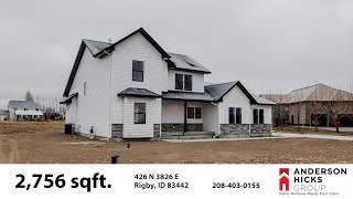 Stunning New Home for Sale in Rigby, Idaho | 2,756 sqft | Anderson Hicks Group