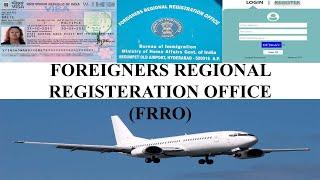 e-FRRO service for Foreigners