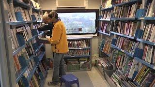Le bibliobus départemental des Hautes-Alpes