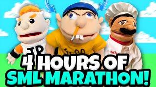 *4 HOURS* OF SML MARATHON! (FUNNIEST JEFFY VIDEOS)