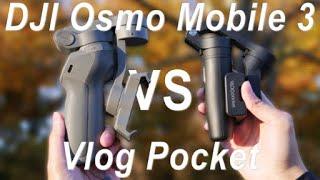 DJI Osmo Mobile 3 vs Feiyu Tech Vlog Pocket / The Foldable Gimbals!