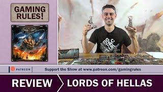 Lords of Hellas - Gaming Rules! Review