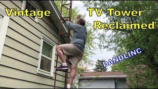 Vintage TV Antenna Tower RECLAIMED