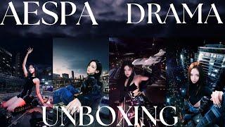 AESPA DRAMA UNBOXING